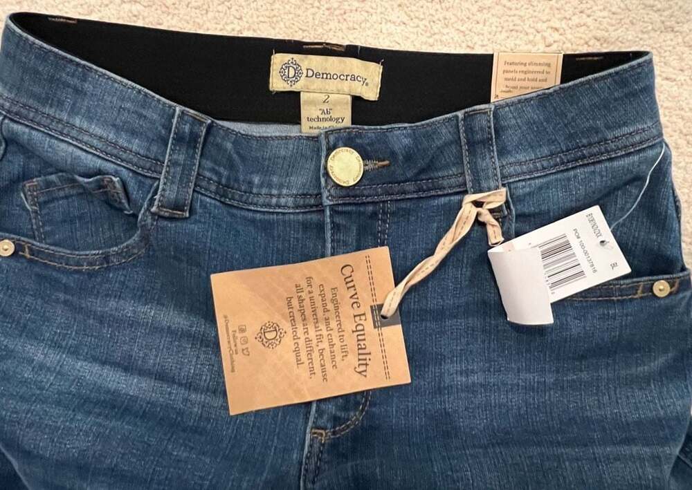Democracy 'Ab'solution‎ Barrel Leg Jeans Size 2 - Picture 5 of 7